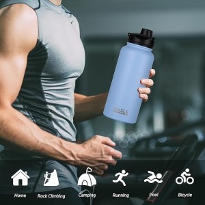 SportySteel 32oz Insulated Water Bottle